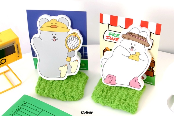 콜리 버니바니 포스트잇 2종 출시