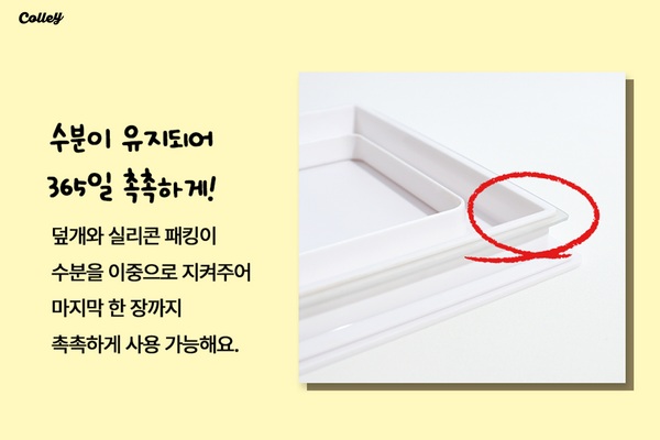 콜리 곽철이 물티슈 케이스 출시