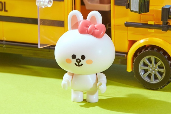 브라운앤프렌즈의 귀여운 스쿨버스 블럭