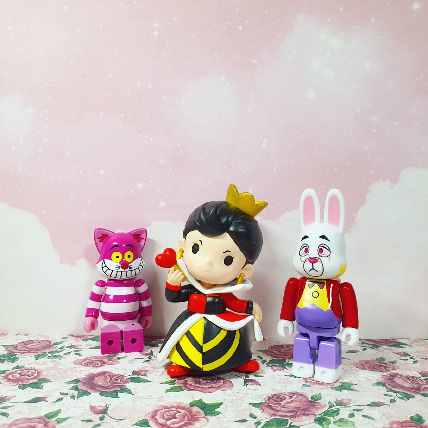 체셔&시계토끼 베어브릭🐱🐰