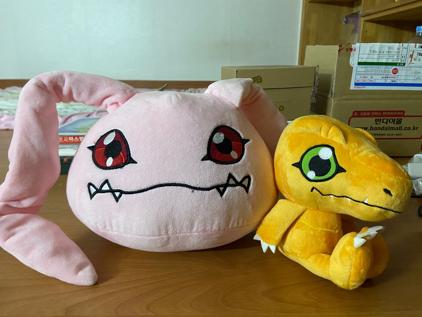 아구몬과 코로몬 인형🧡