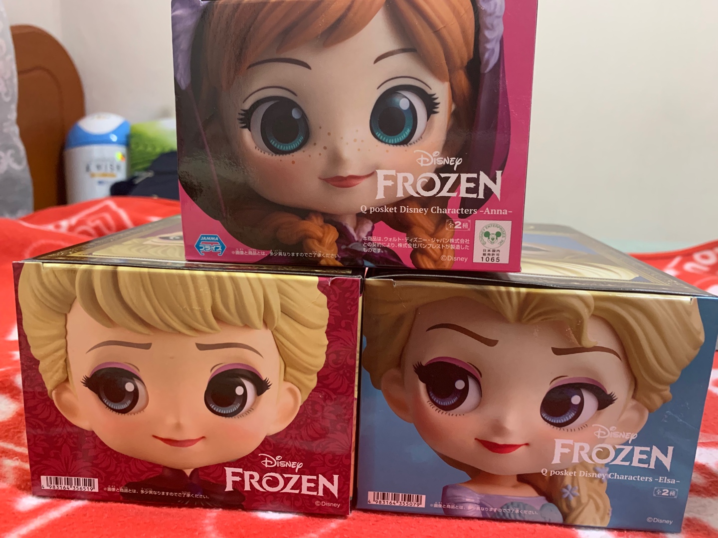 겨울왕국(엘사 안나)큐포스켓❄️☃️
