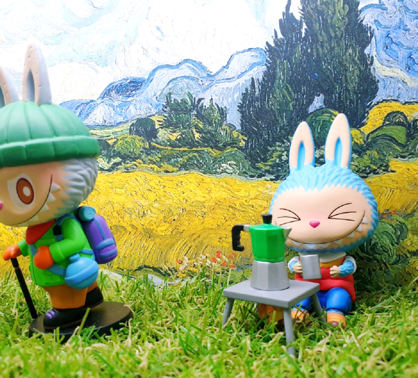 Labubu Camping