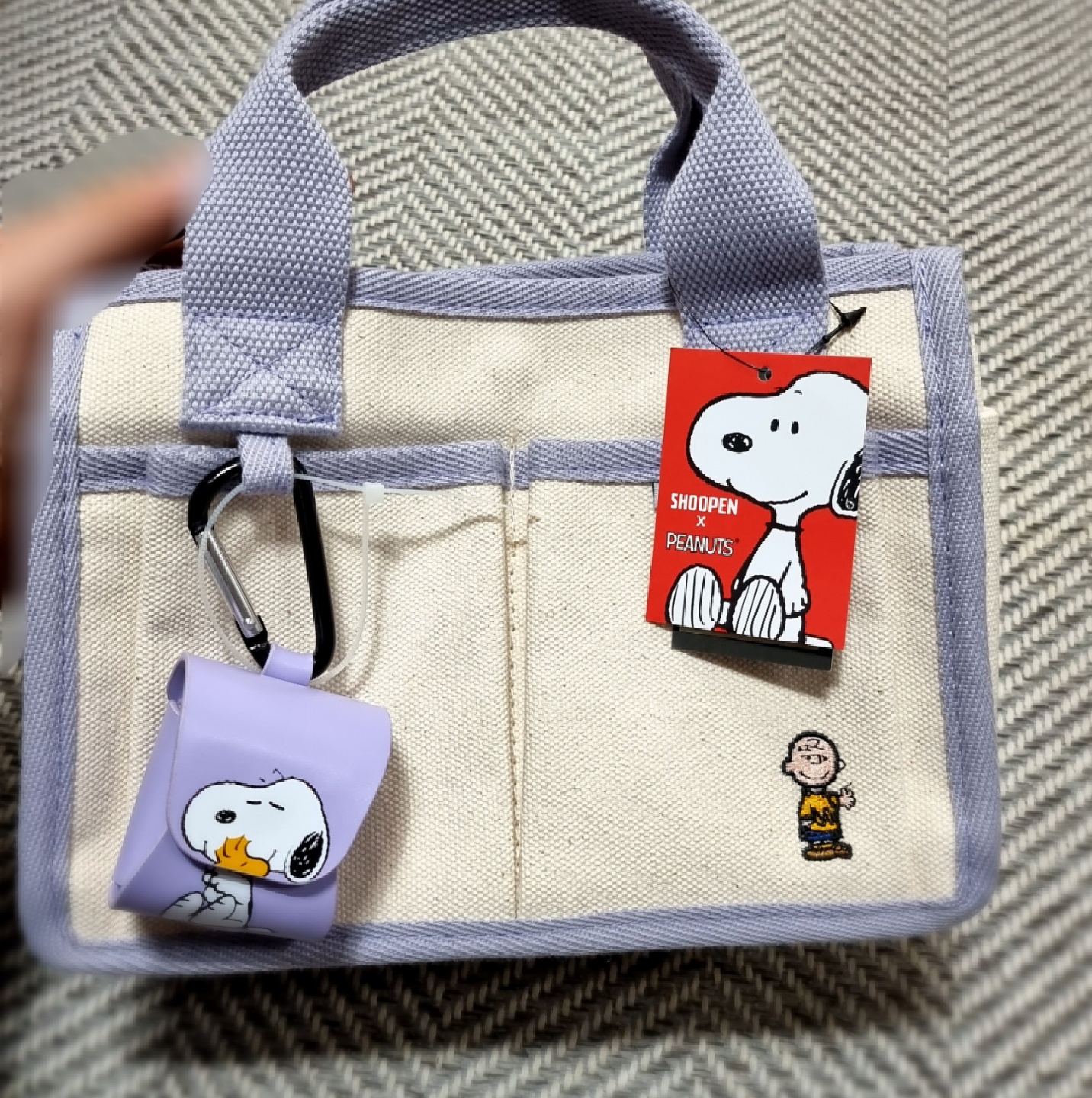 👜슈펜×스누피 콜라보 가방💜