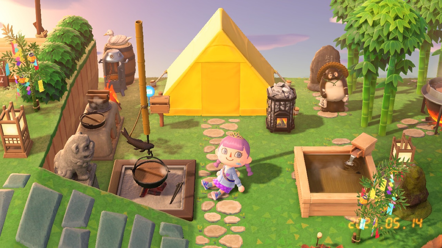 대나무 숲 & 캠핑장 🏞⛺️🏕
