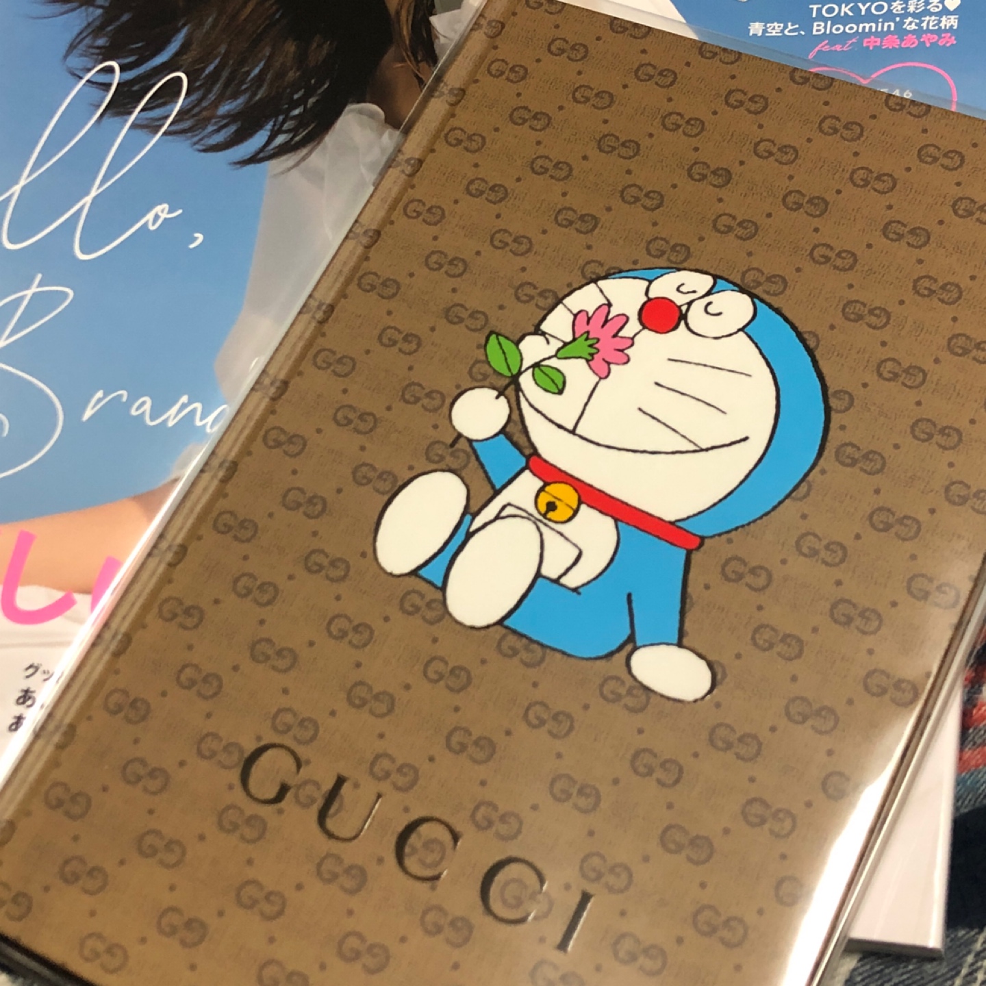 구찌 • 도라에몽 콜라보 노트
