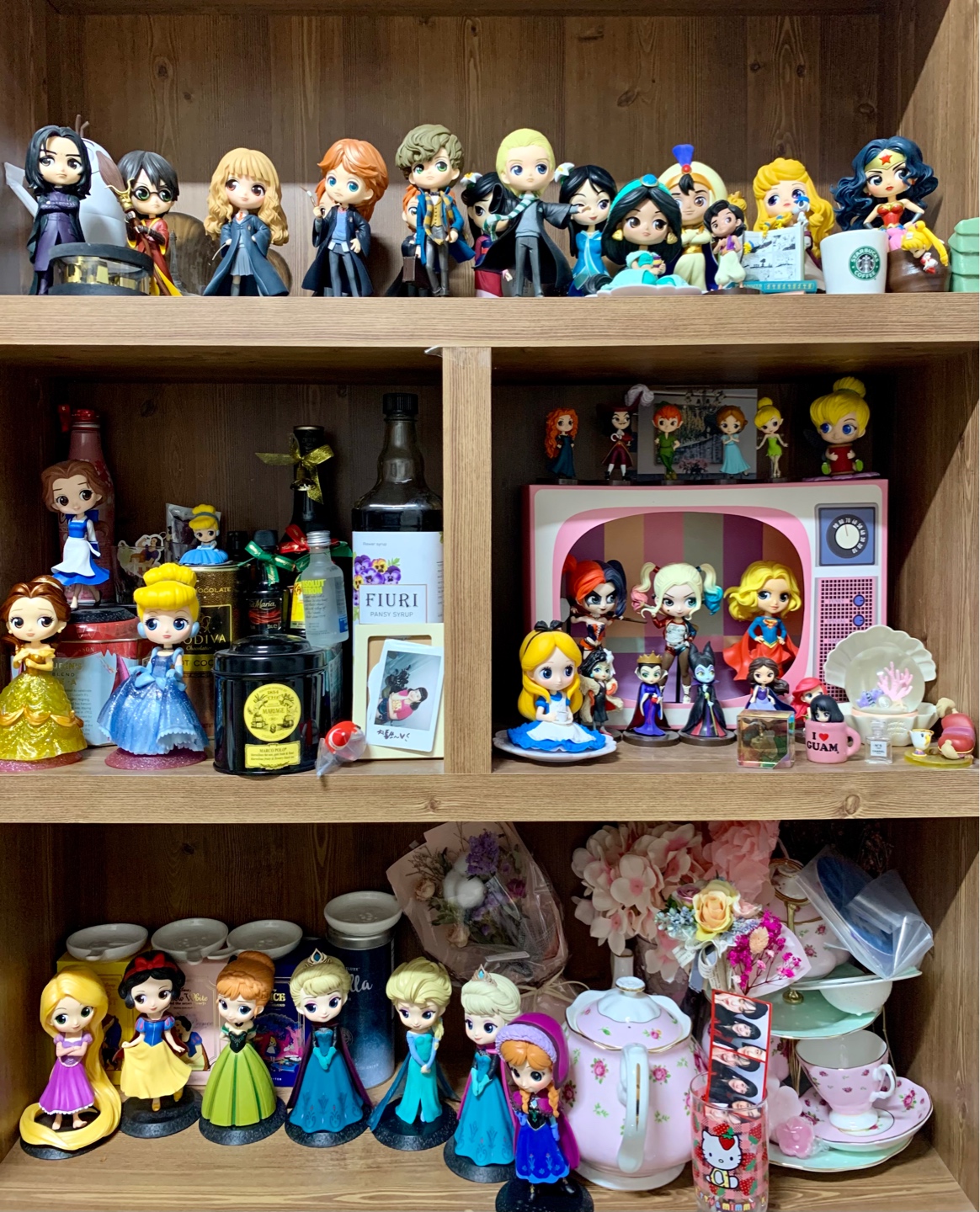 콜리 빌런방지스티커와 티비박스로 꾸민 큐포스켓🥰