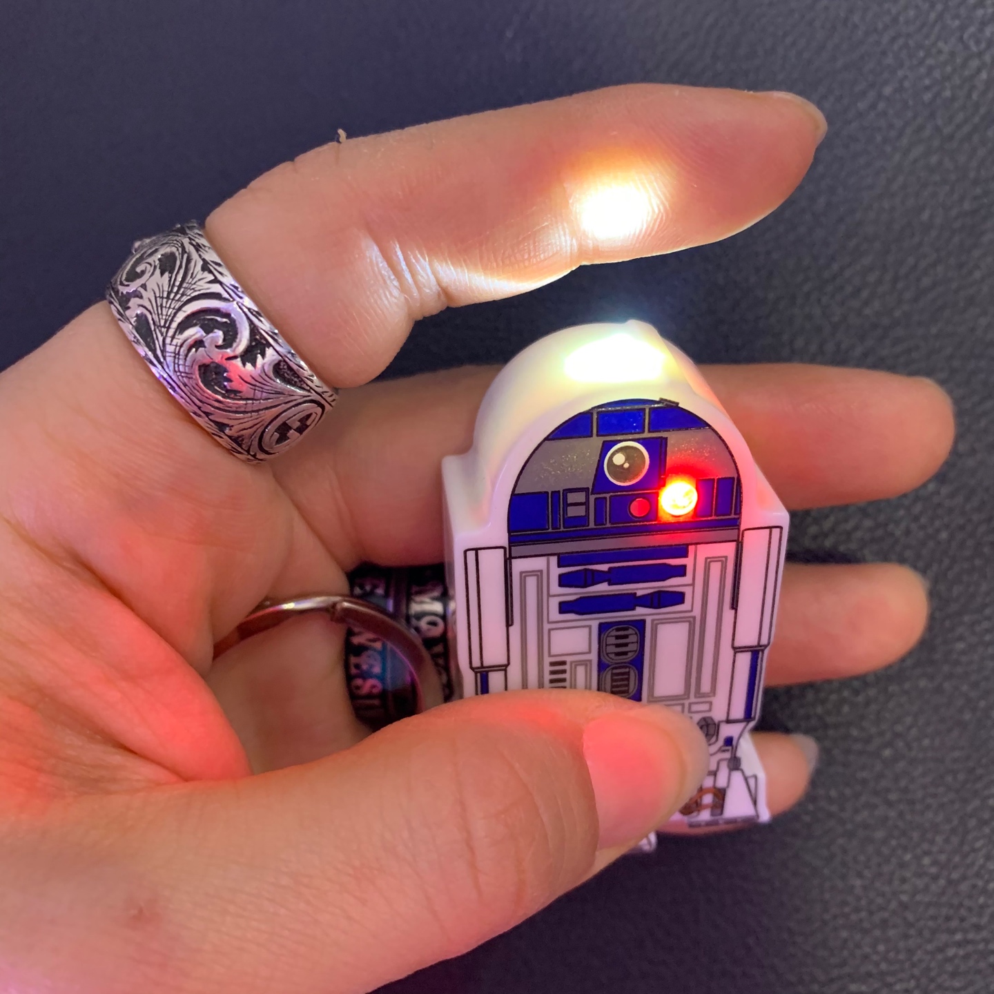 STAR WARS R2D2 TORCH WITH SOUND