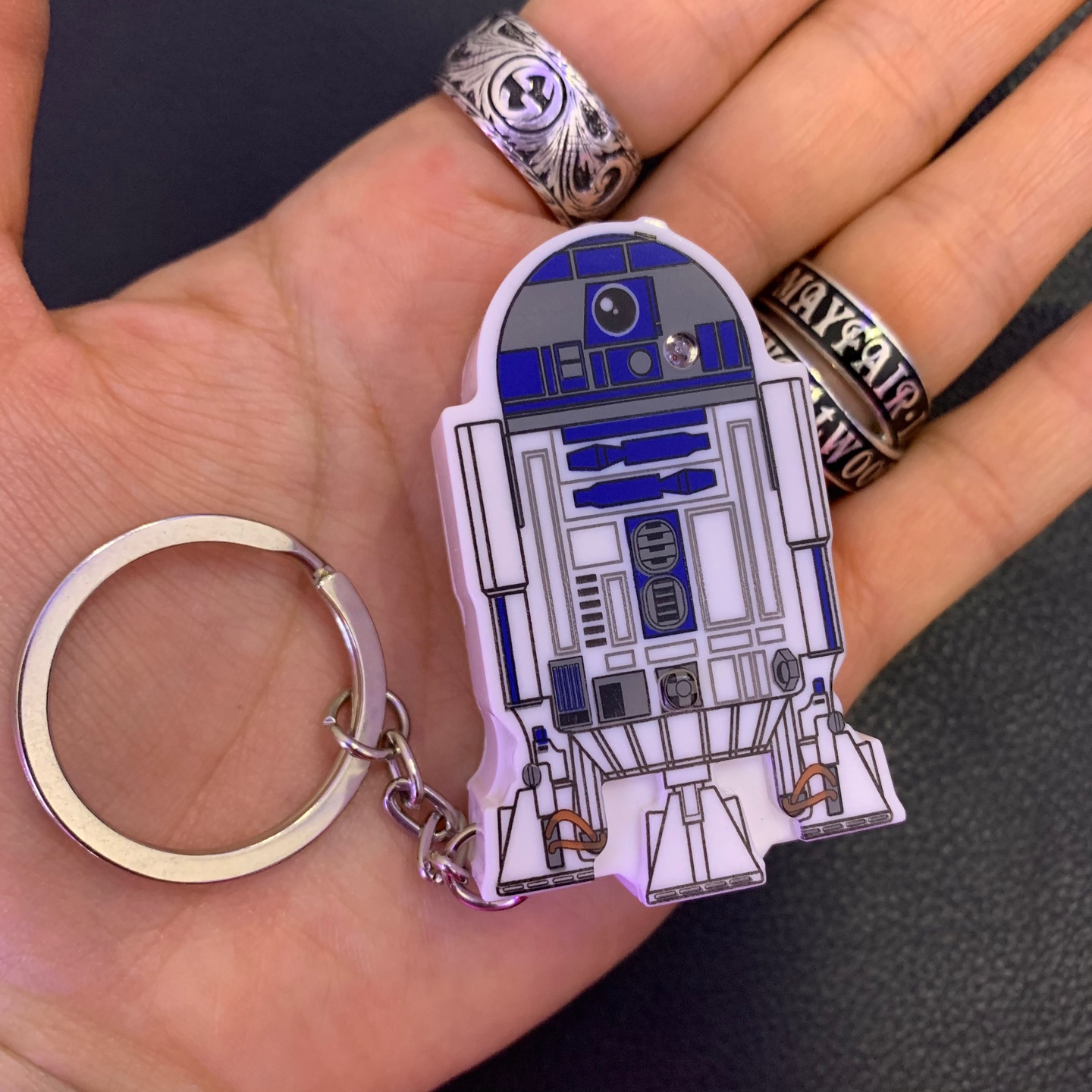 STAR WARS R2D2 TORCH WITH SOUND
