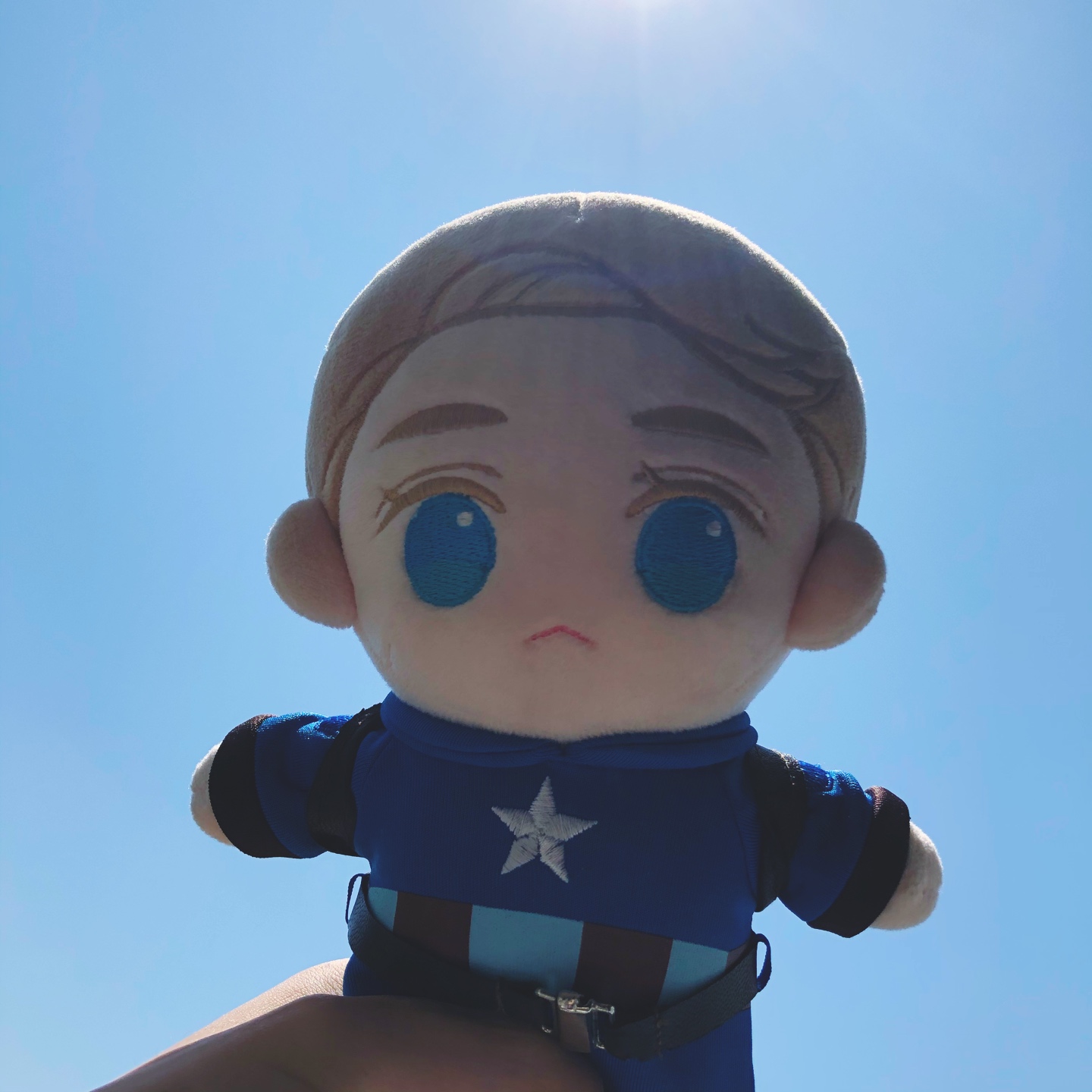 🔵캡이 눈처럼 맑은 하늘🔵