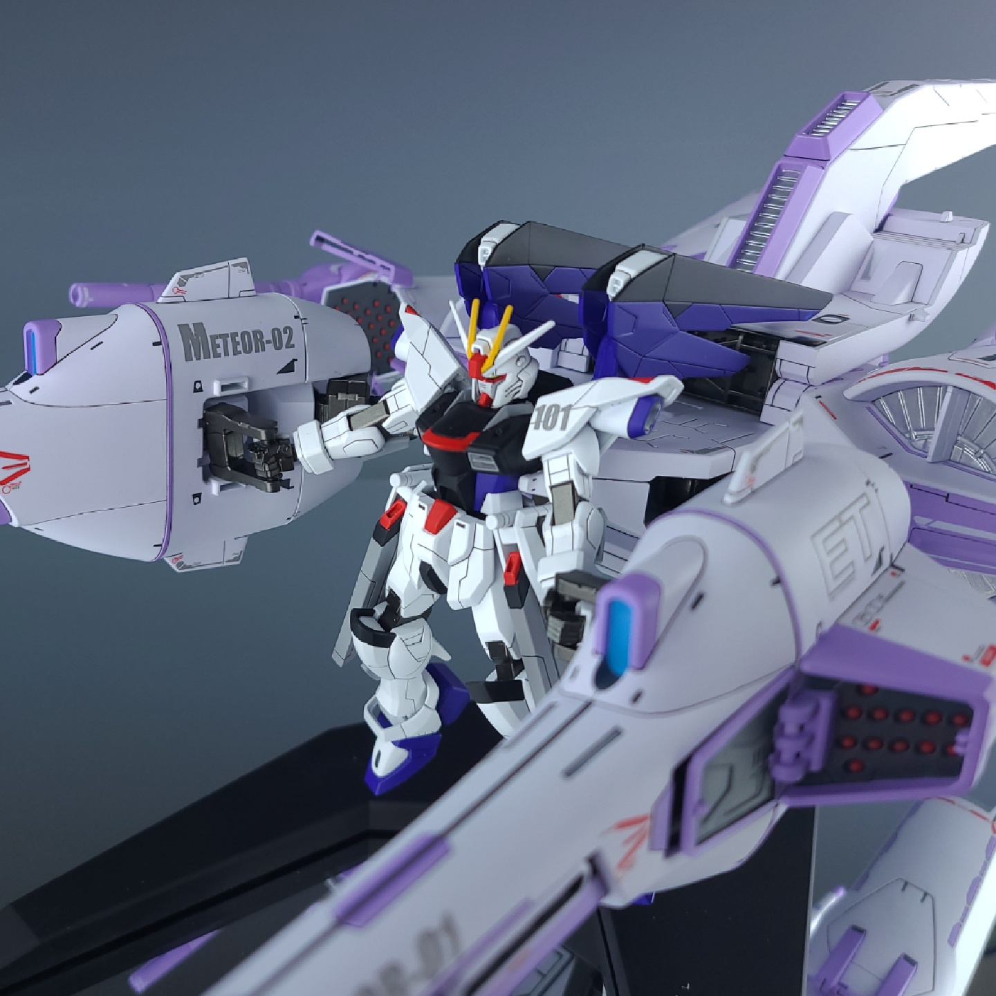 Hg 미티어 + 프리덤 건담