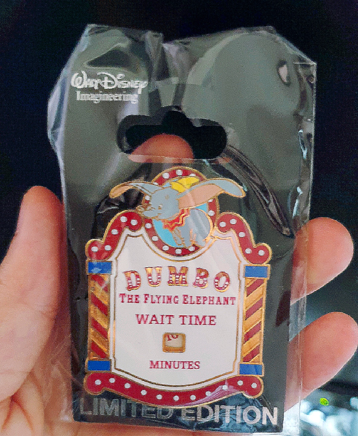 날으는 덤보 대기시간 핀