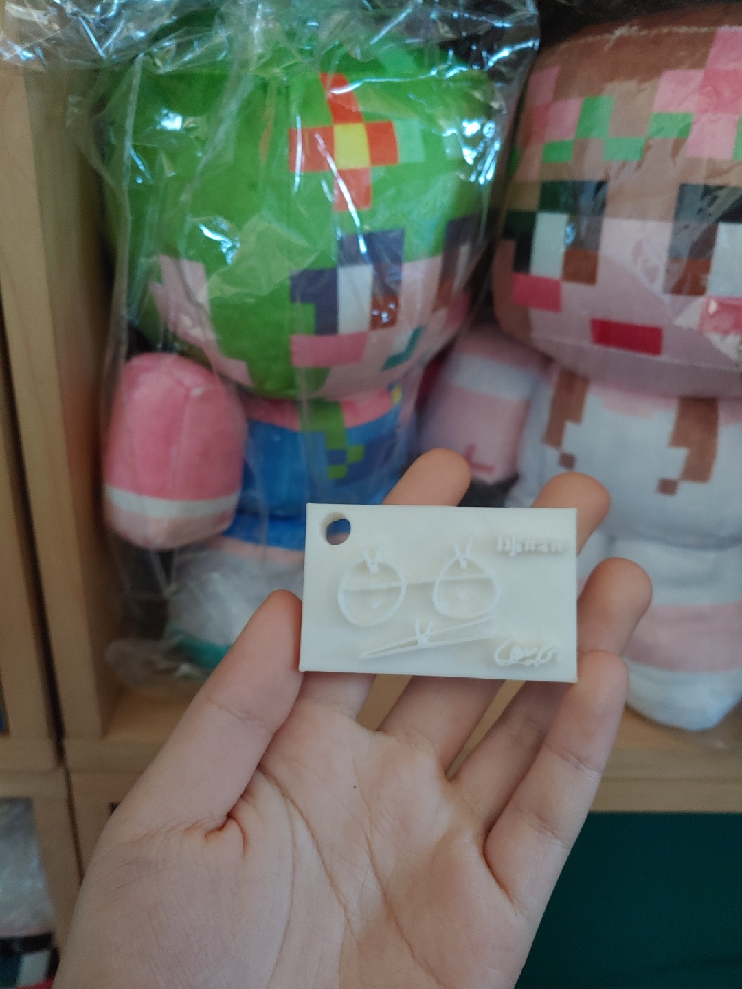 3D 악어 키링