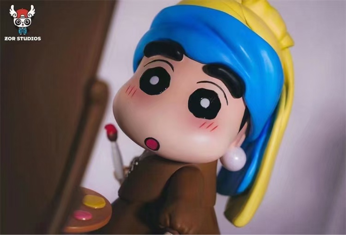 [Zor] 진주귀걸이를 한 짱구 & 흰둥이