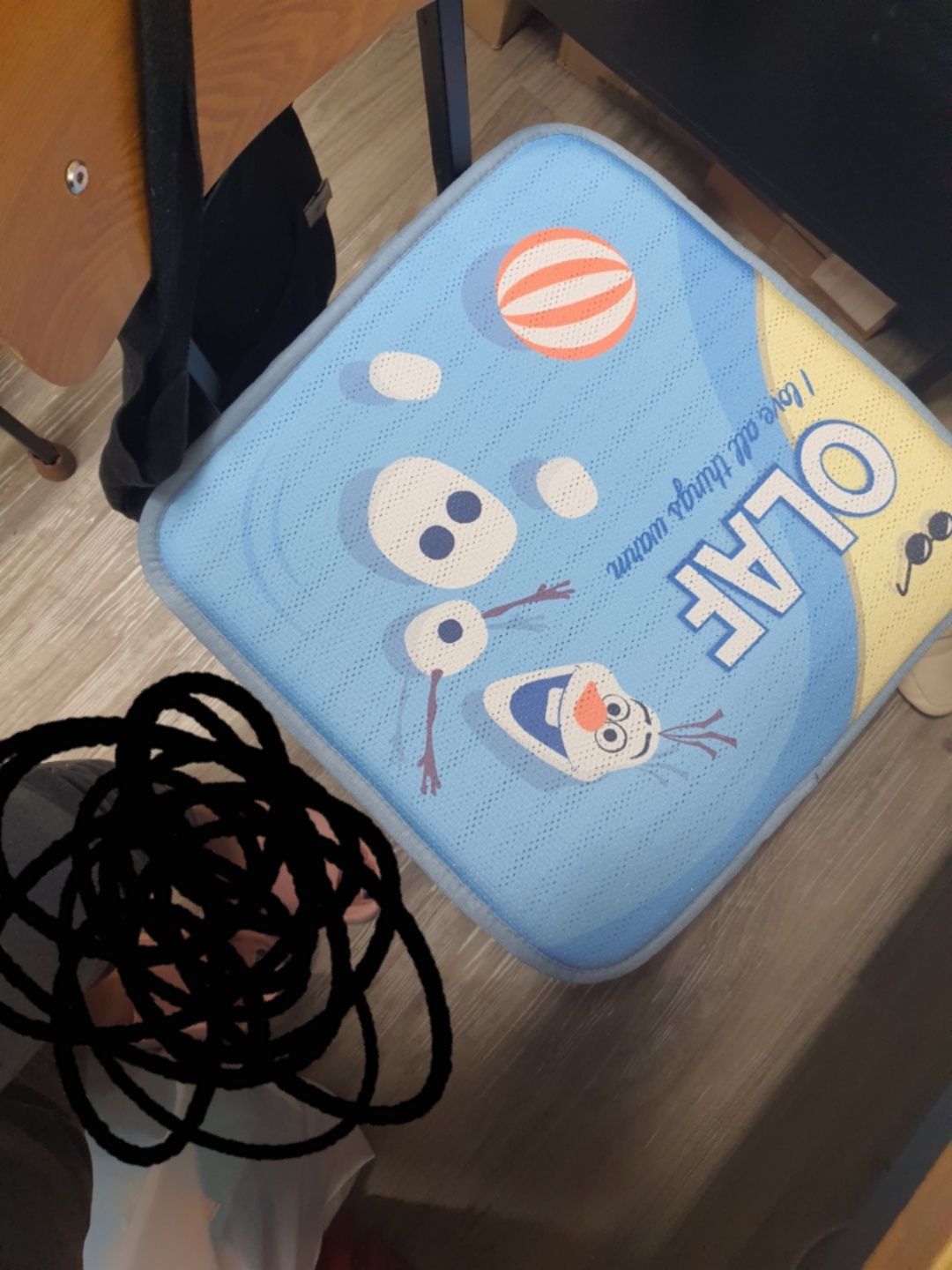 올라프 썸머 매쉬 방석