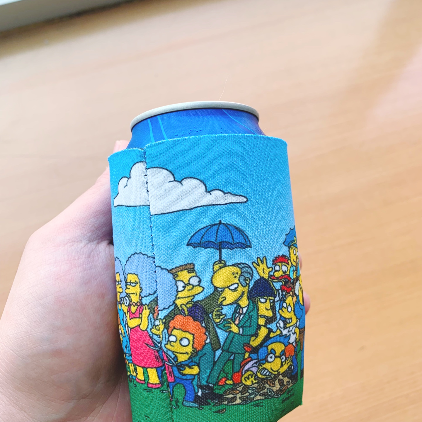 심슨 캔음료 홀더