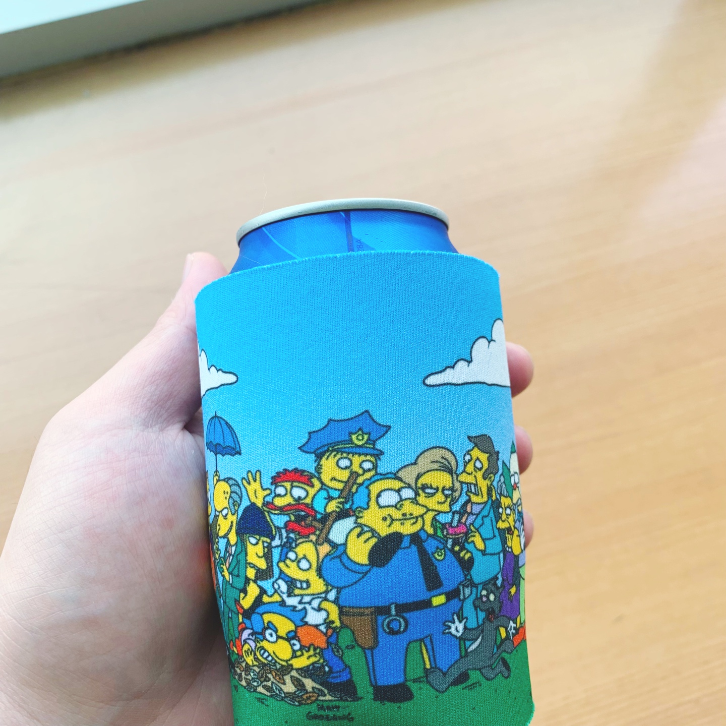 심슨 캔음료 홀더