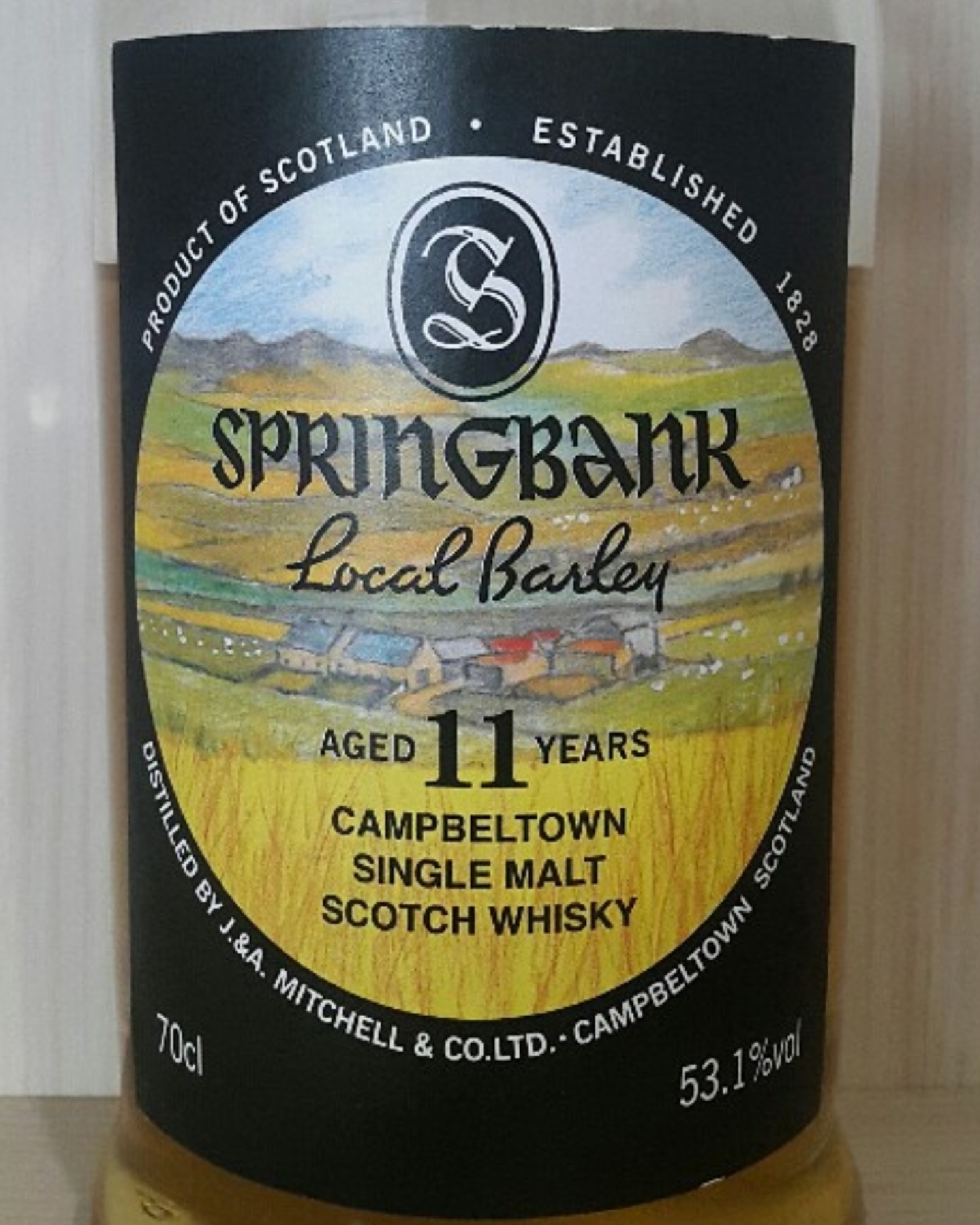 Springbank local barley 11 years, 53.1%
