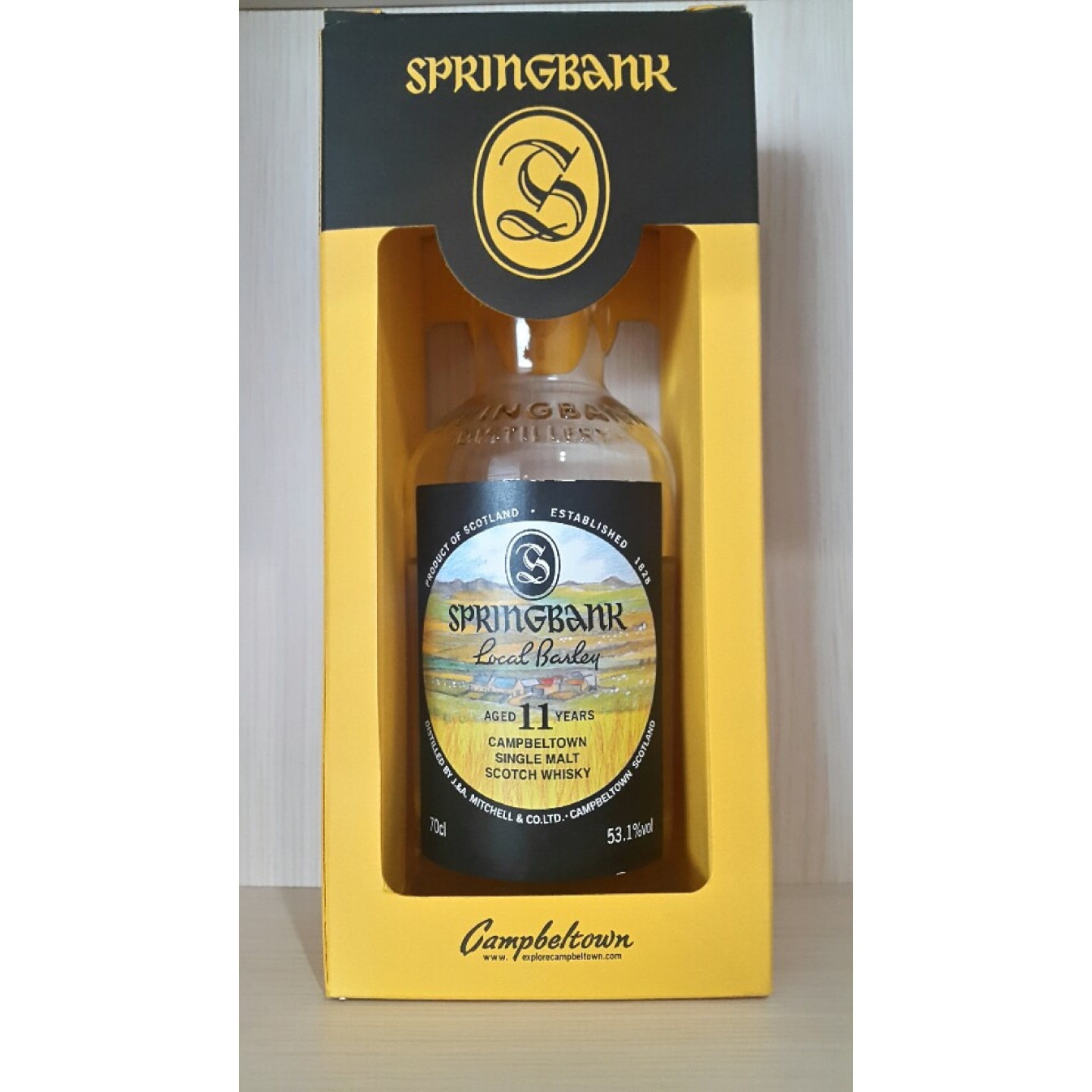 Springbank local barley 11 years, 53.1%