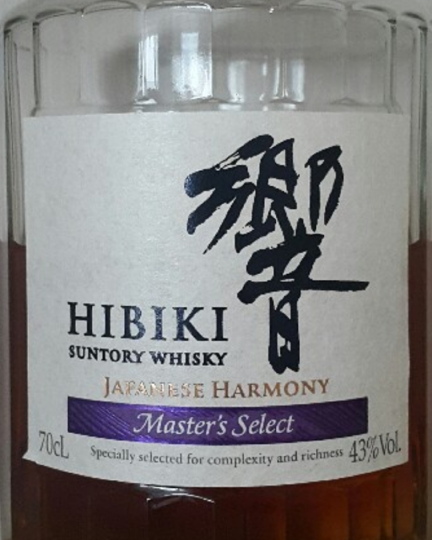 Hibiki master's select, 43%
