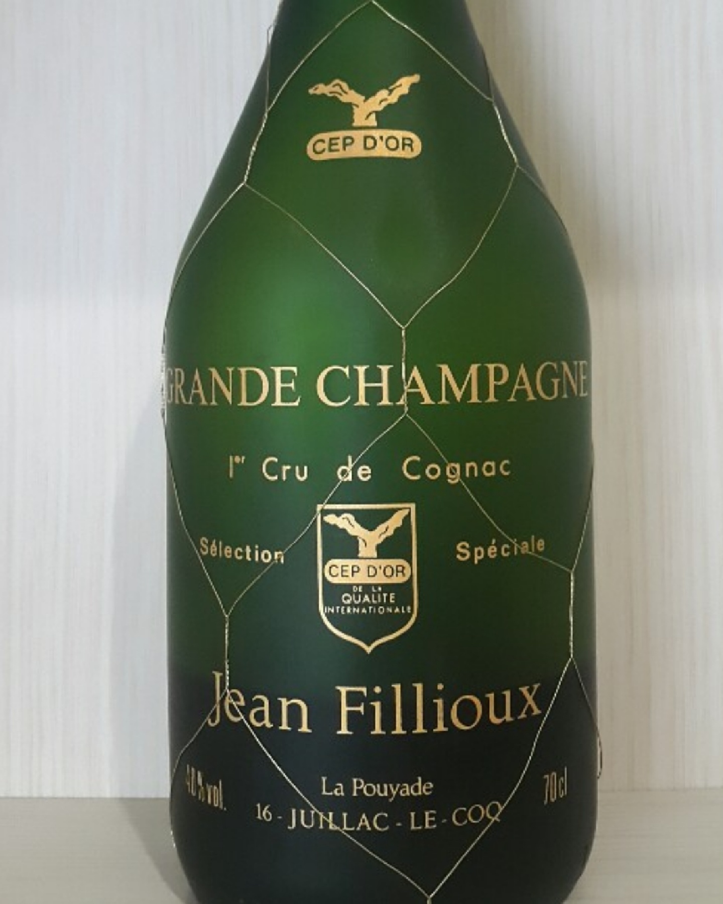 Jean fillioux grande champagne 1er cru