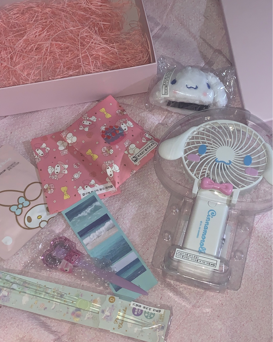 산리오 좋아하는 친구 생일선물 챙겨주기