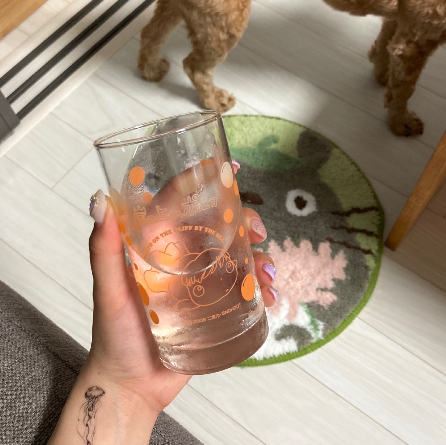 포뇨 변온 글라스 🥃🧊