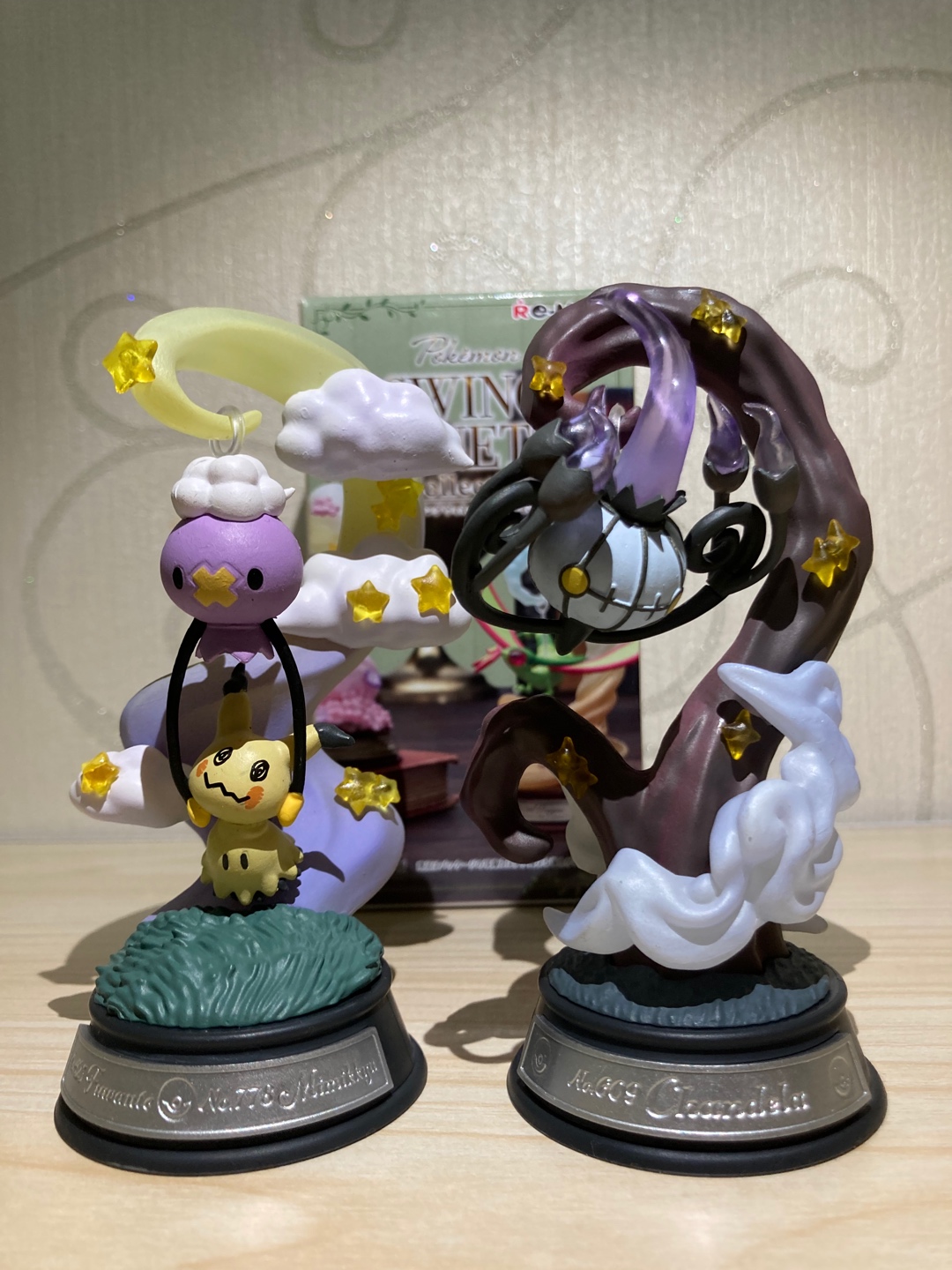 💛포켓몬스터 스윙비네트 리멘트 흔들풍손&따라큐💜