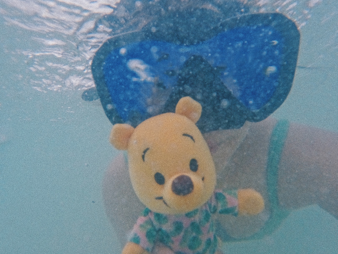 Swimming pooh💙