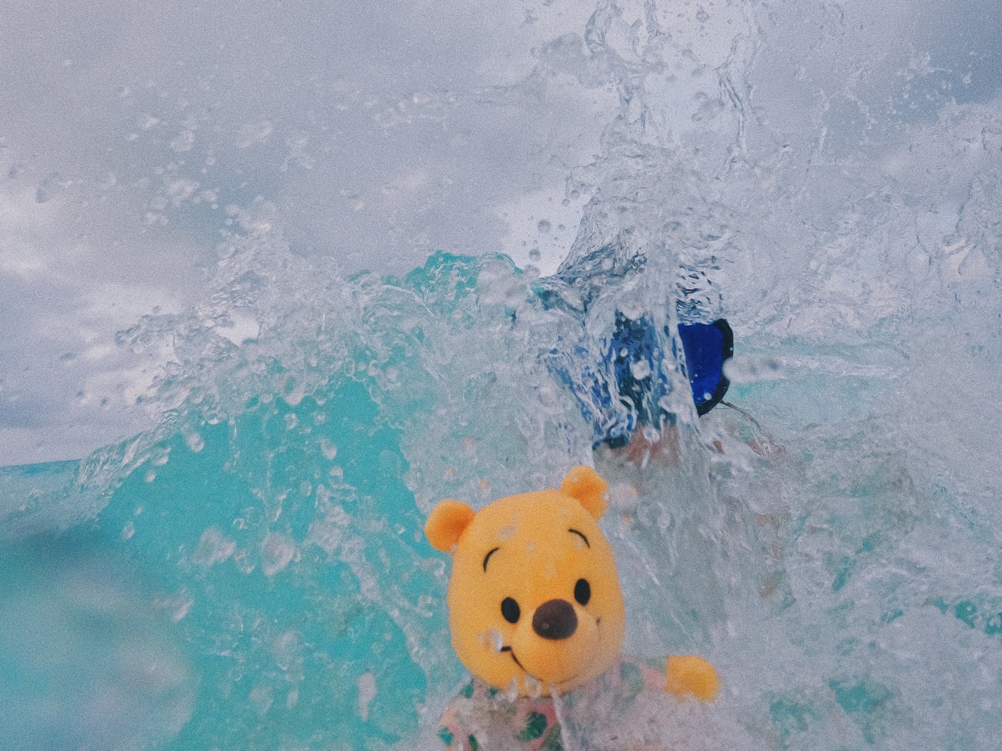 Swimming pooh💙
