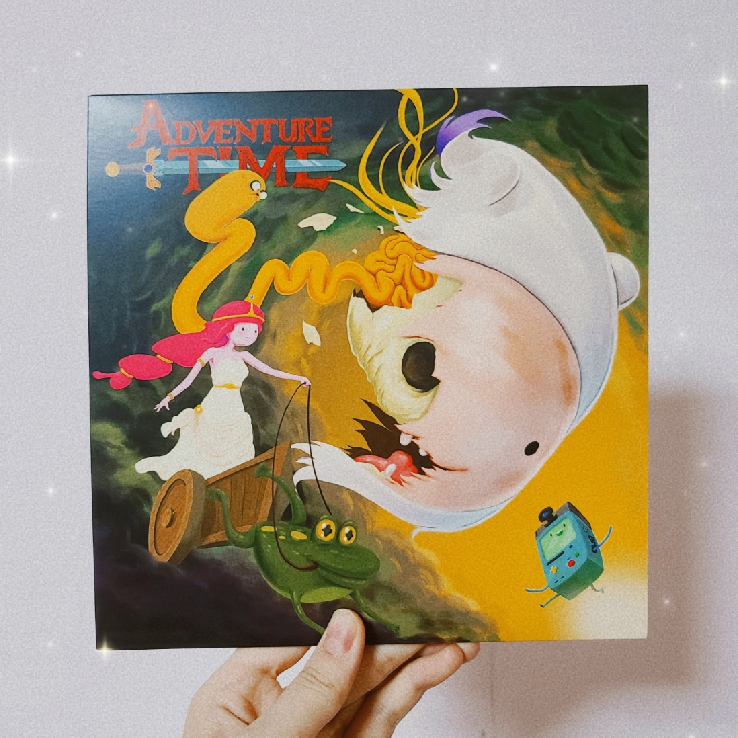 💖 어드벤처타임 한정판 7인치 미니 LP 🎼