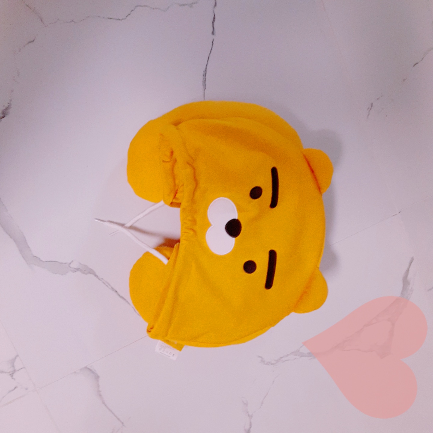 라이언 후드 목베개