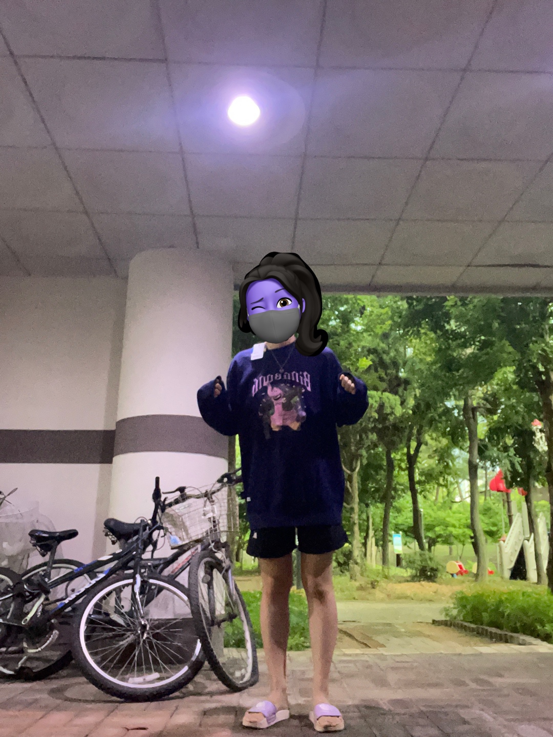 스파오) 인사이드아웃 스웨트셔츠