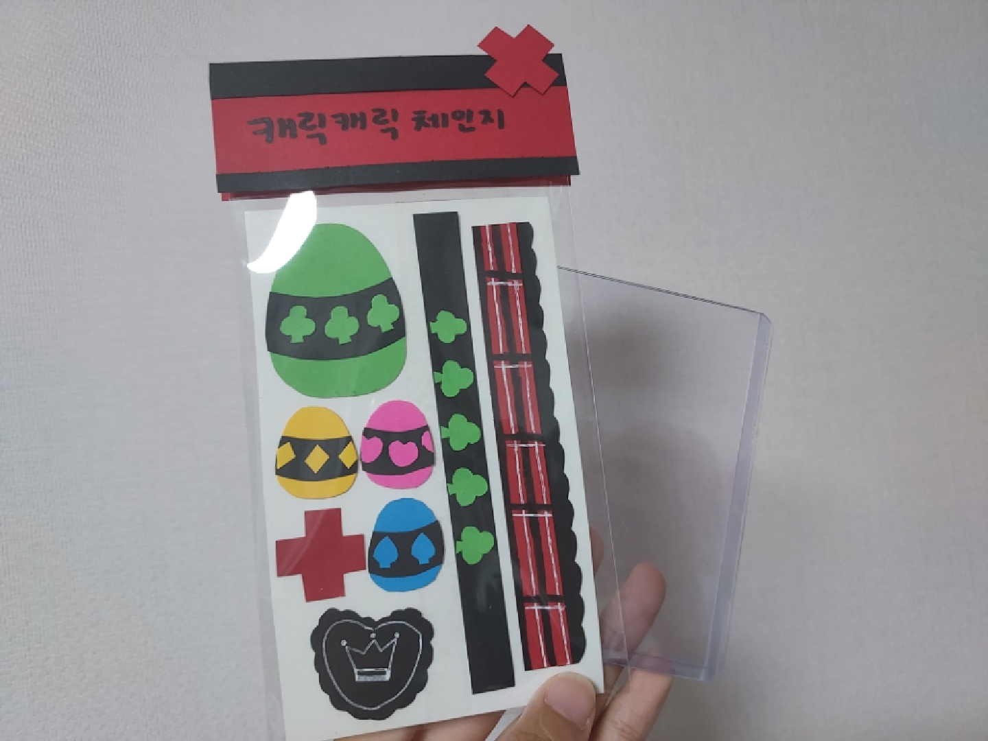 ♡종이로 만들어본  캐캐체/슈슈룬 스티커♡