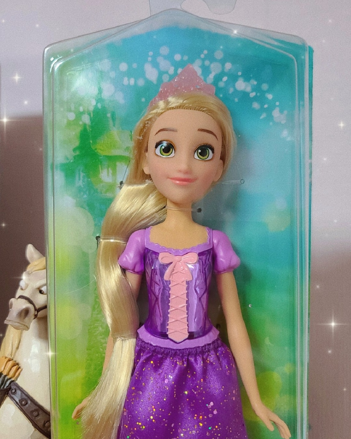👑디즈니 프린세스 라푼젤 로얄 쉬머 인형🧸