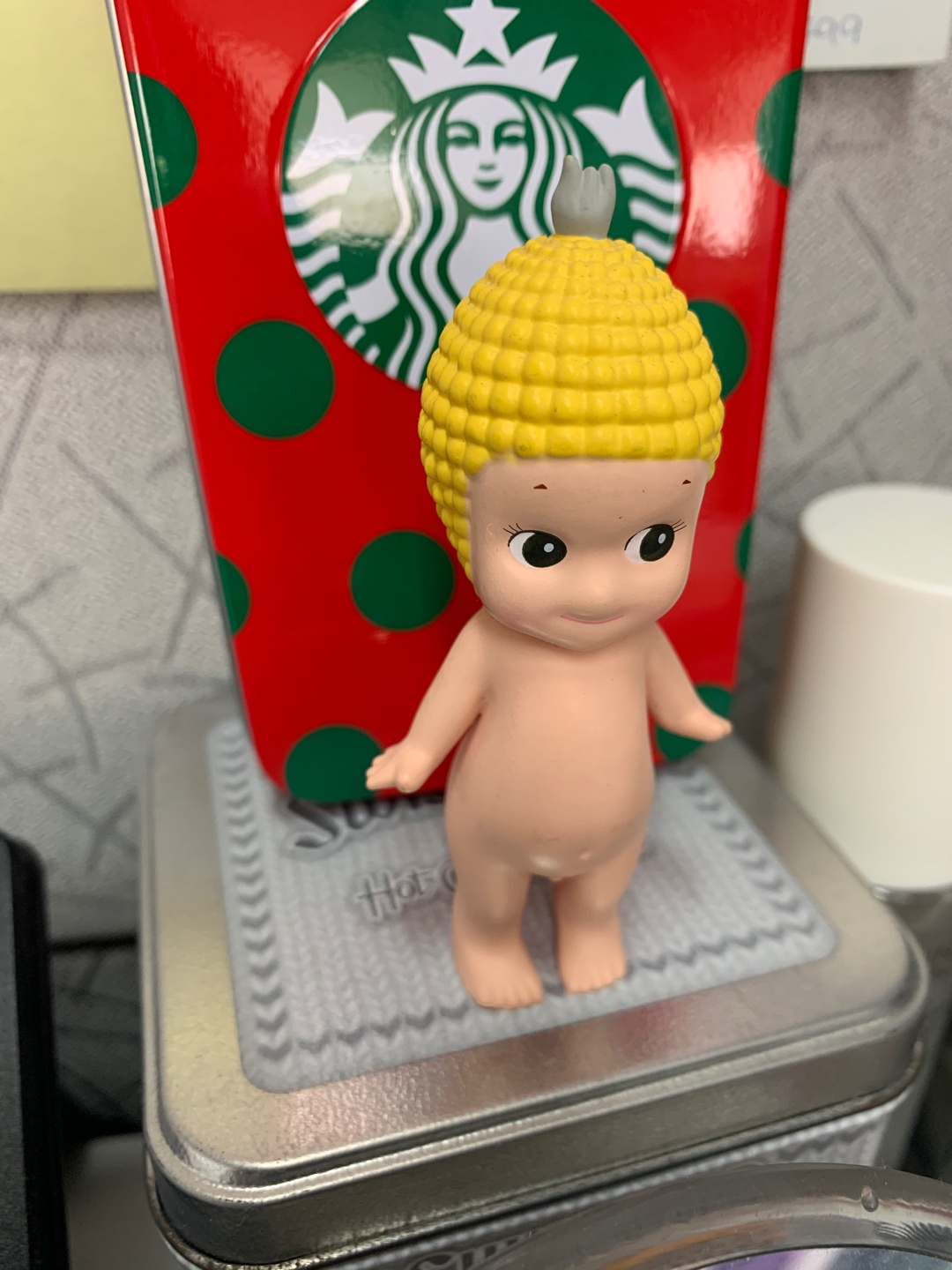 옥수수모자를 쓴 소니엔젤😇