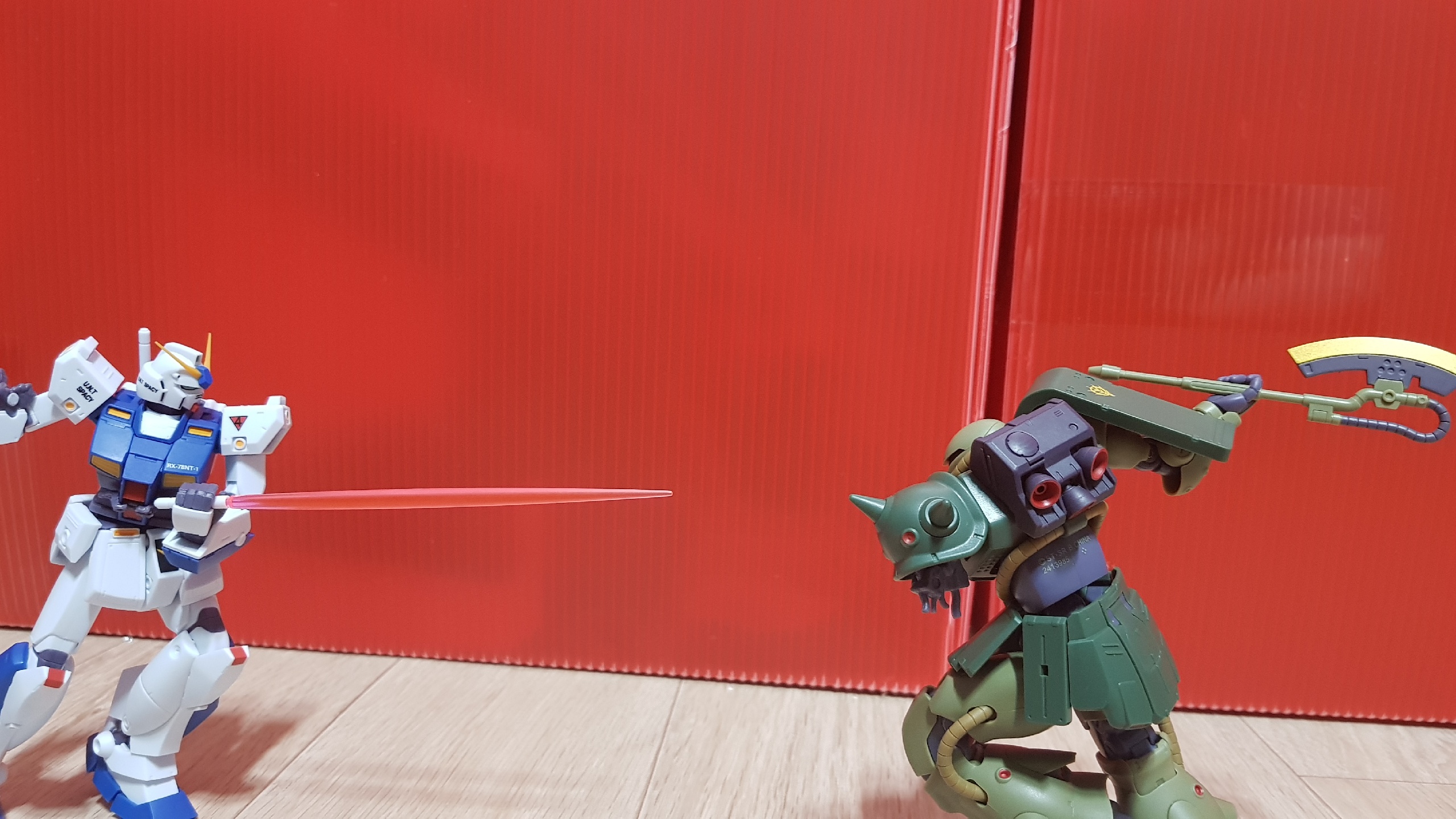 ALEX vs ZAKU II KAI
