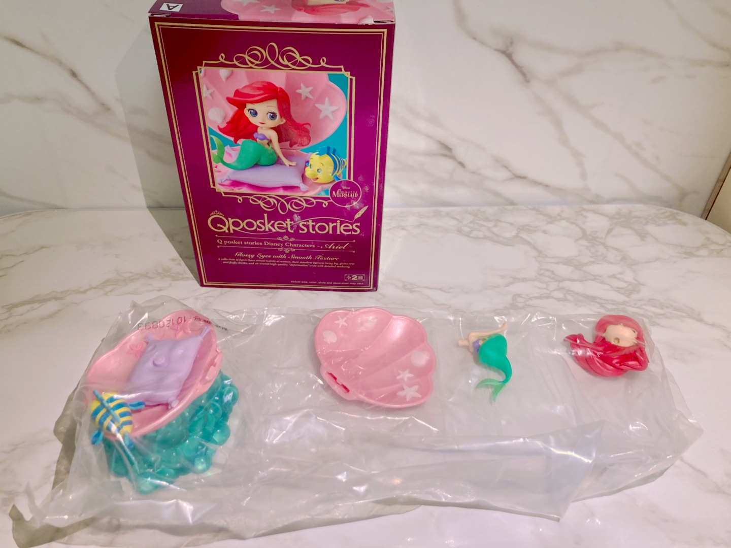 🧜🏻‍♀️인어공주 에리얼 큐포스켓🌊