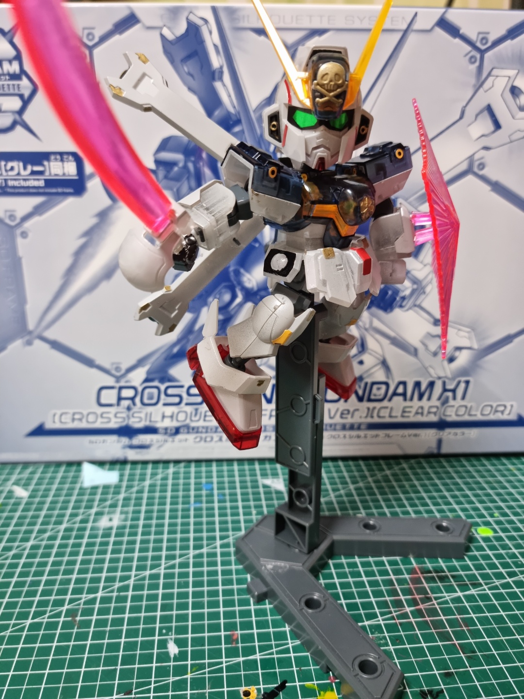 클럽G SD 크로스본 건담(클리어ver.)