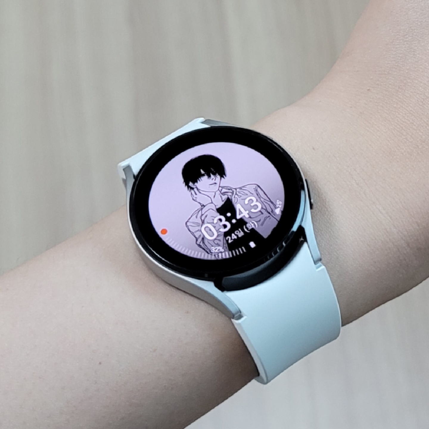 갤럭시 워치4 실버 40mm