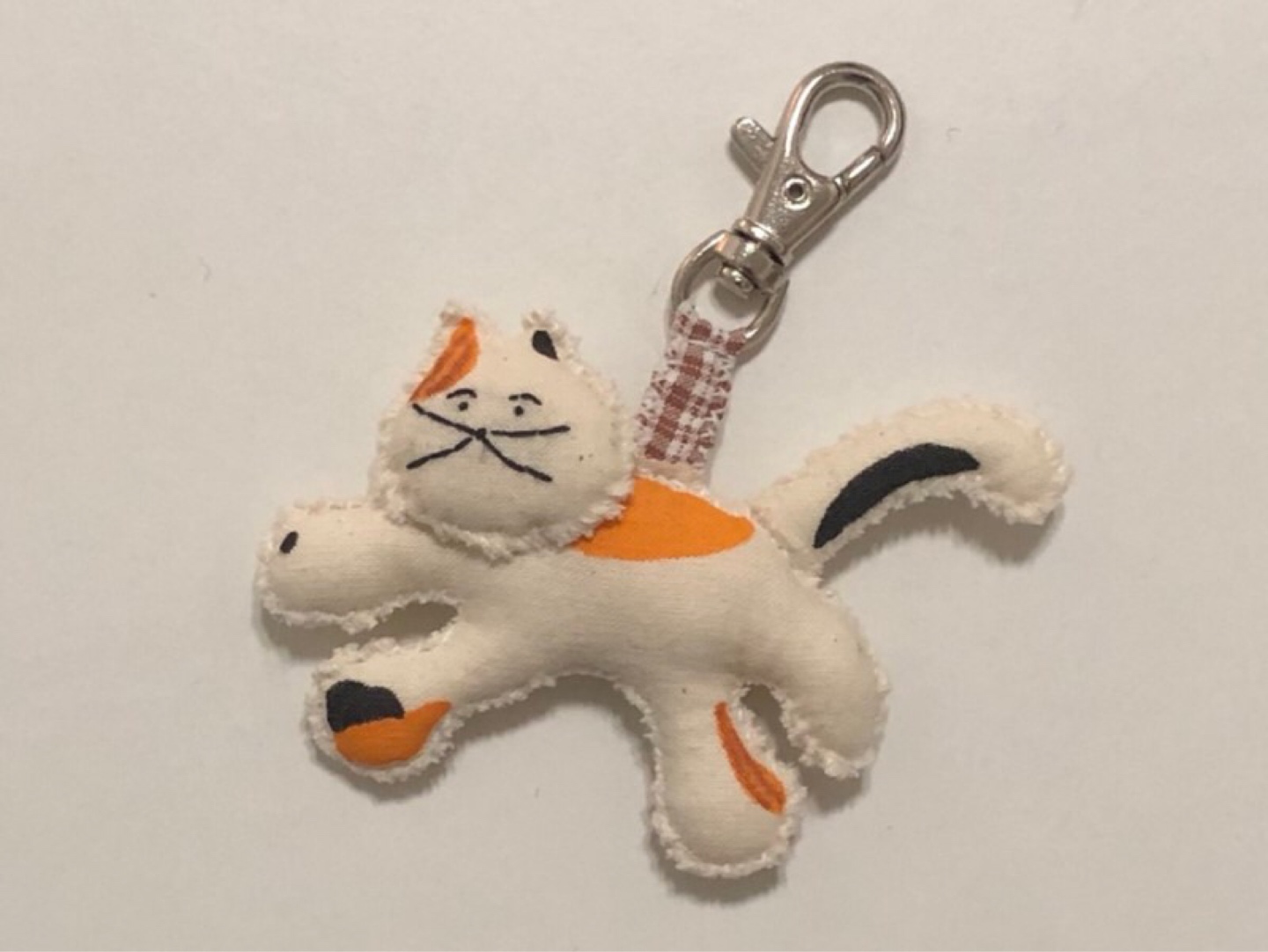 풀잎같은 고양이 키링