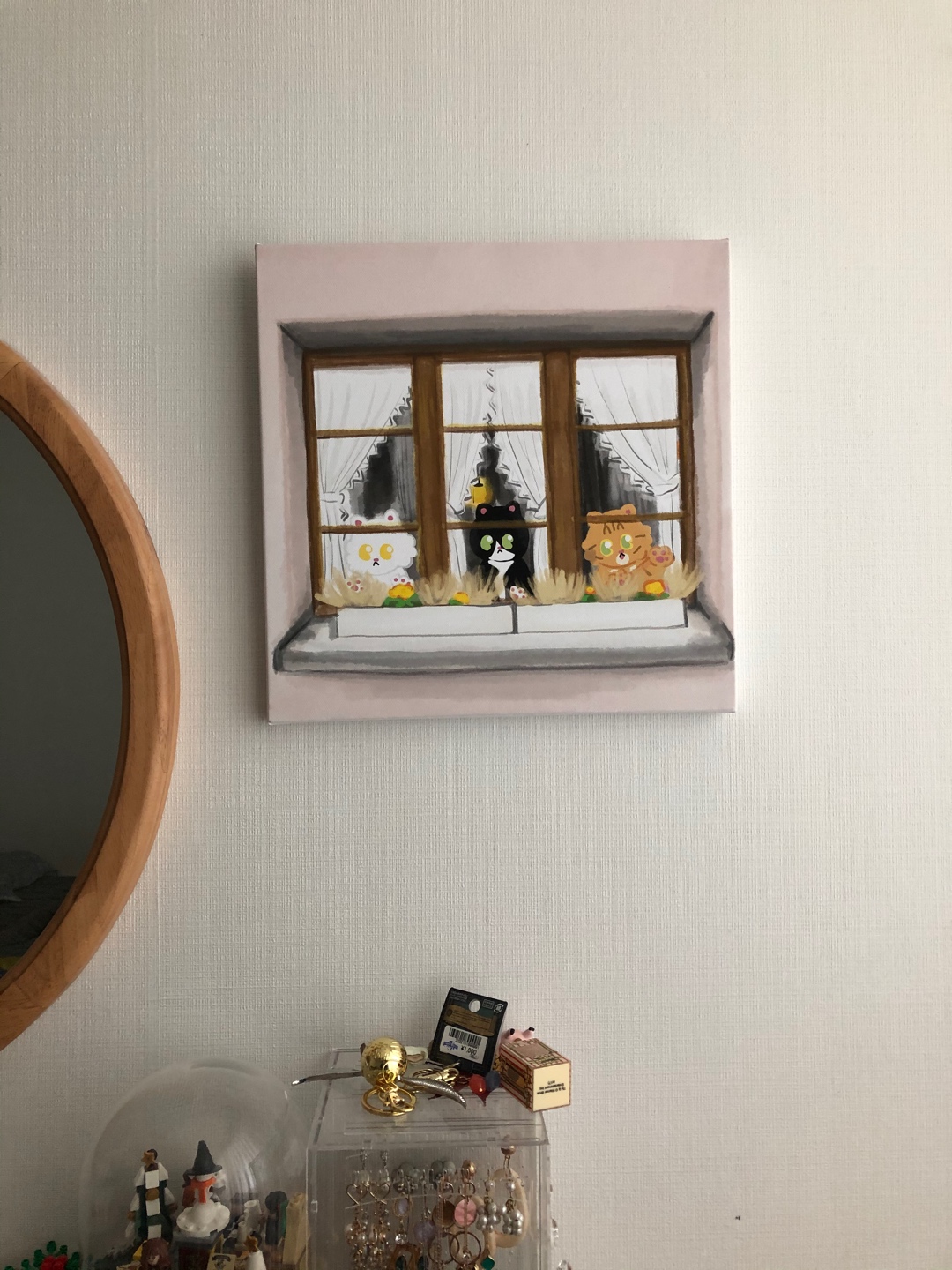 고양이캔버스그림💗