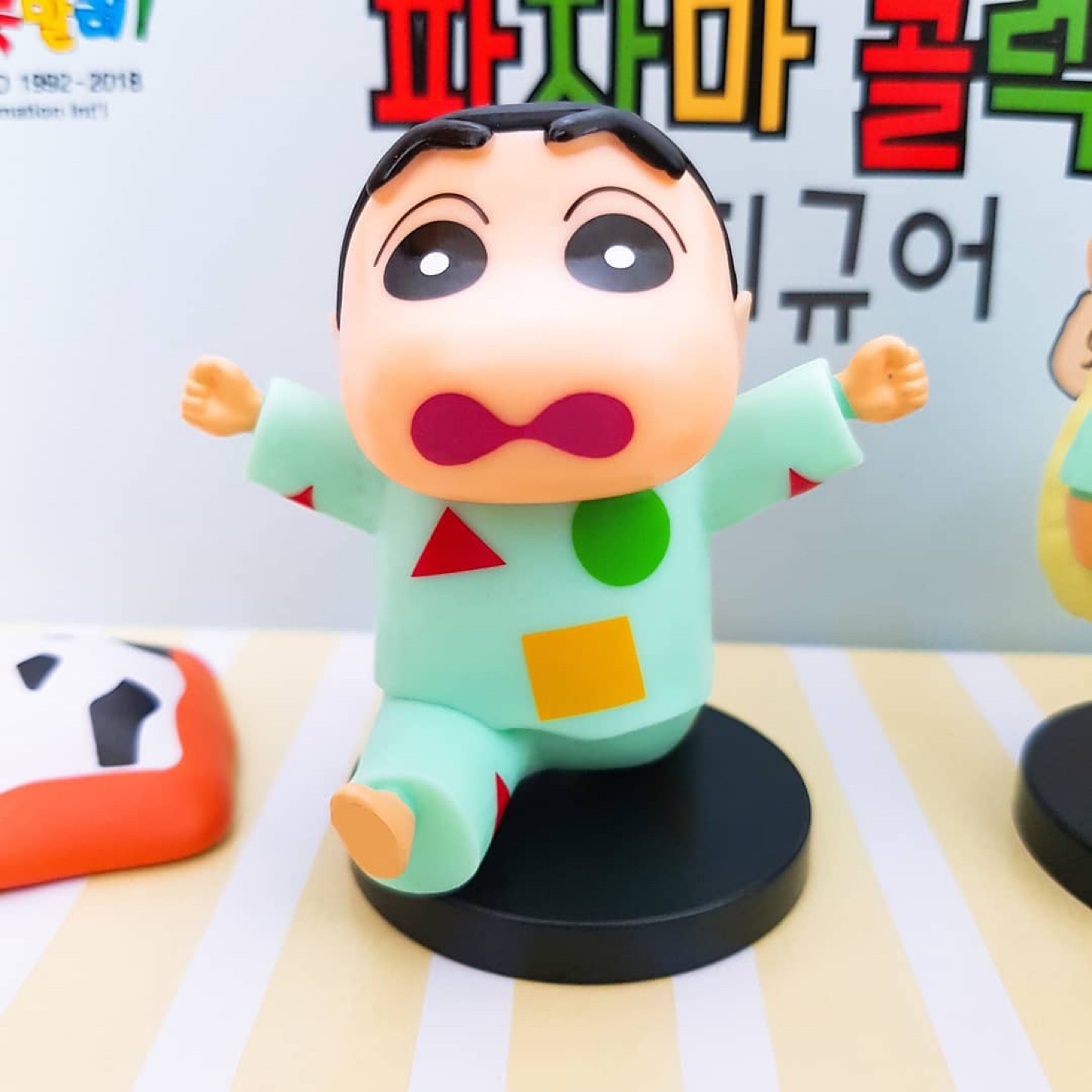 롯데리아 짱구 파자마 콜렉션 피규어