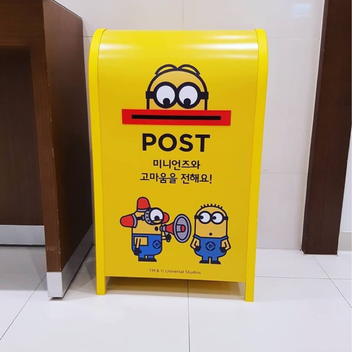 미니언즈 백화점 팝업 스토어