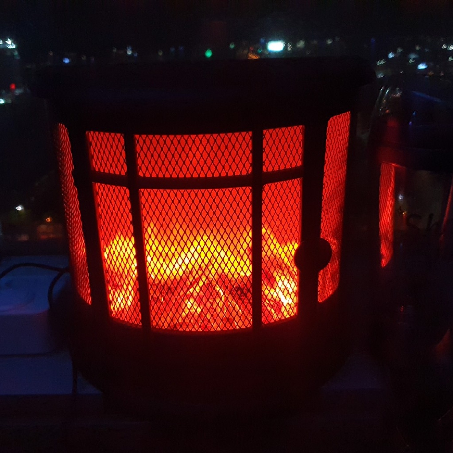 야밤의 불멍 무드등