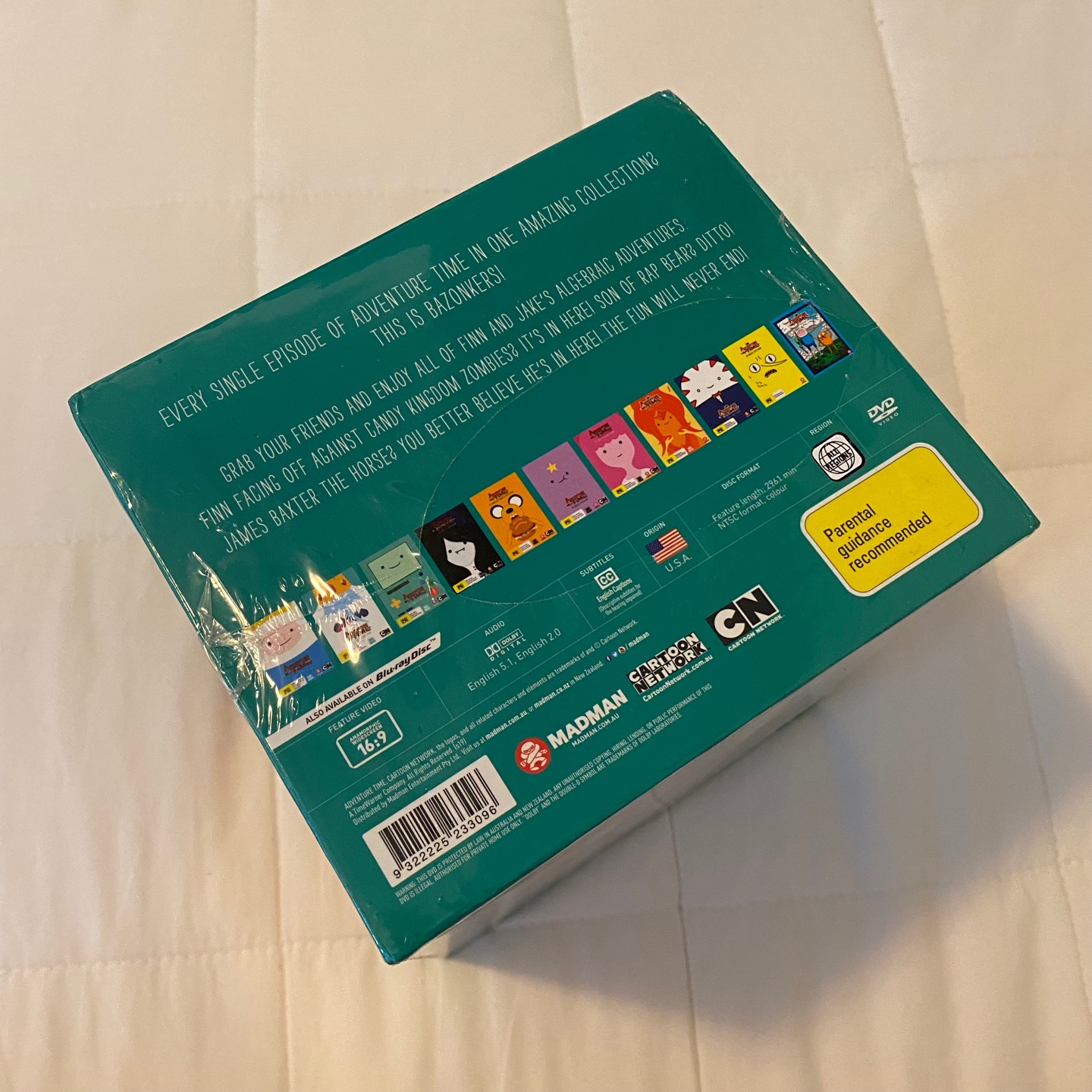 어드벤처 타임 complete seasons DVD
