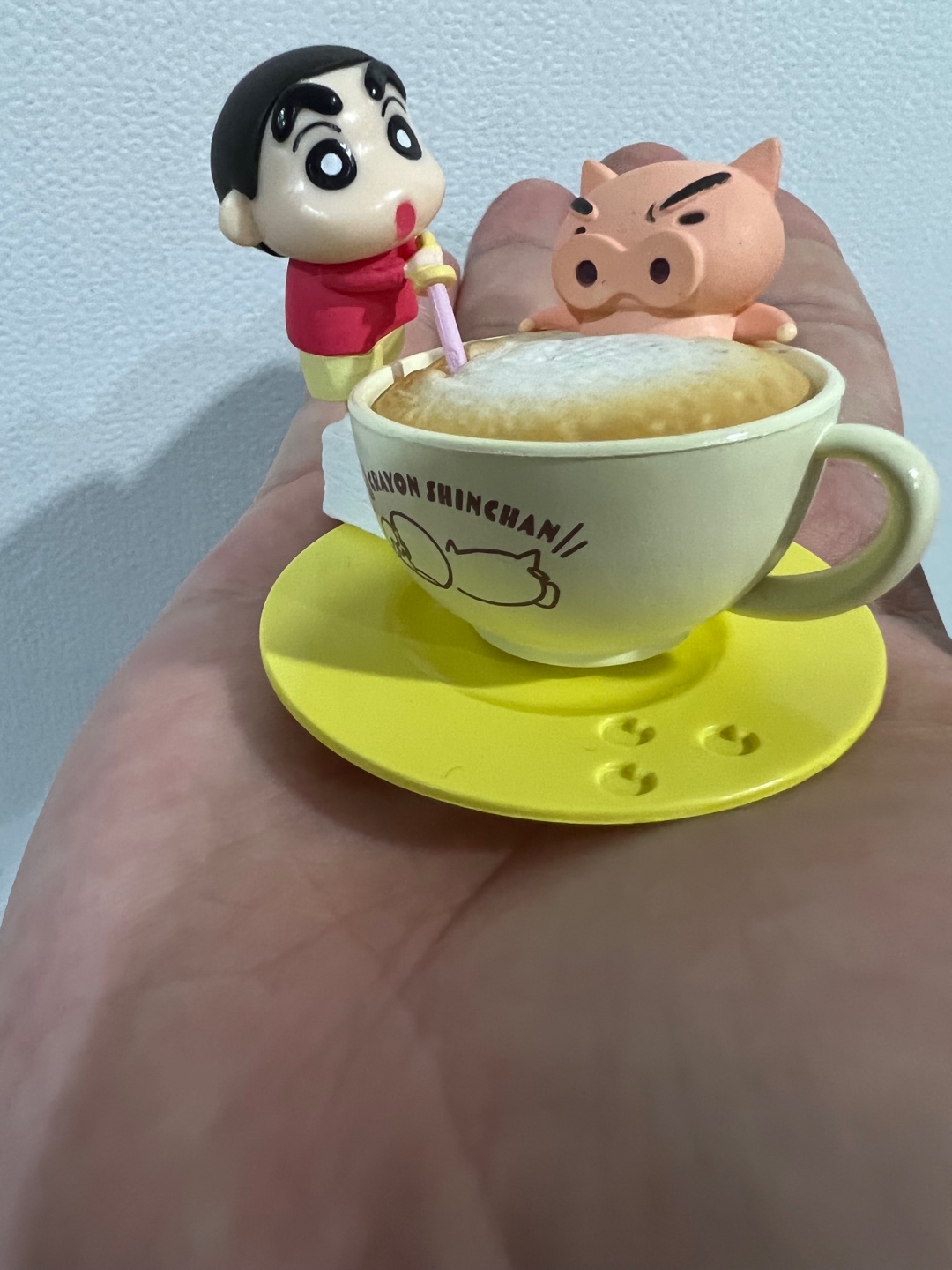 짱구 리멘트 피규어 - 부리부리와 라떼 🤪