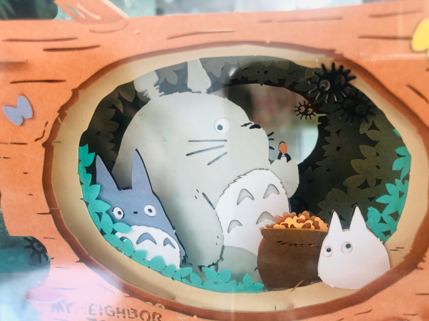 토토로그림액자