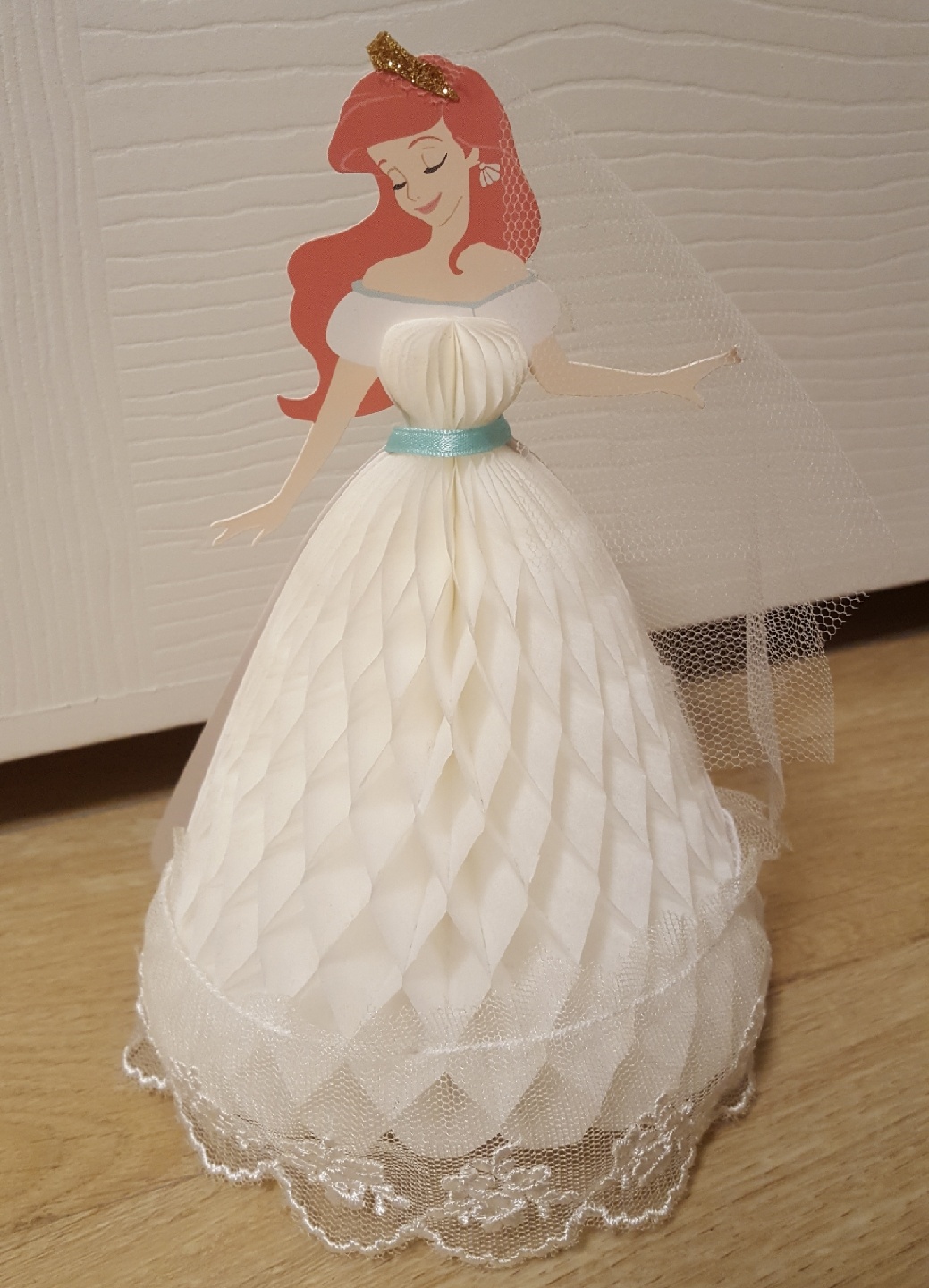 인어공주 입체 편지지