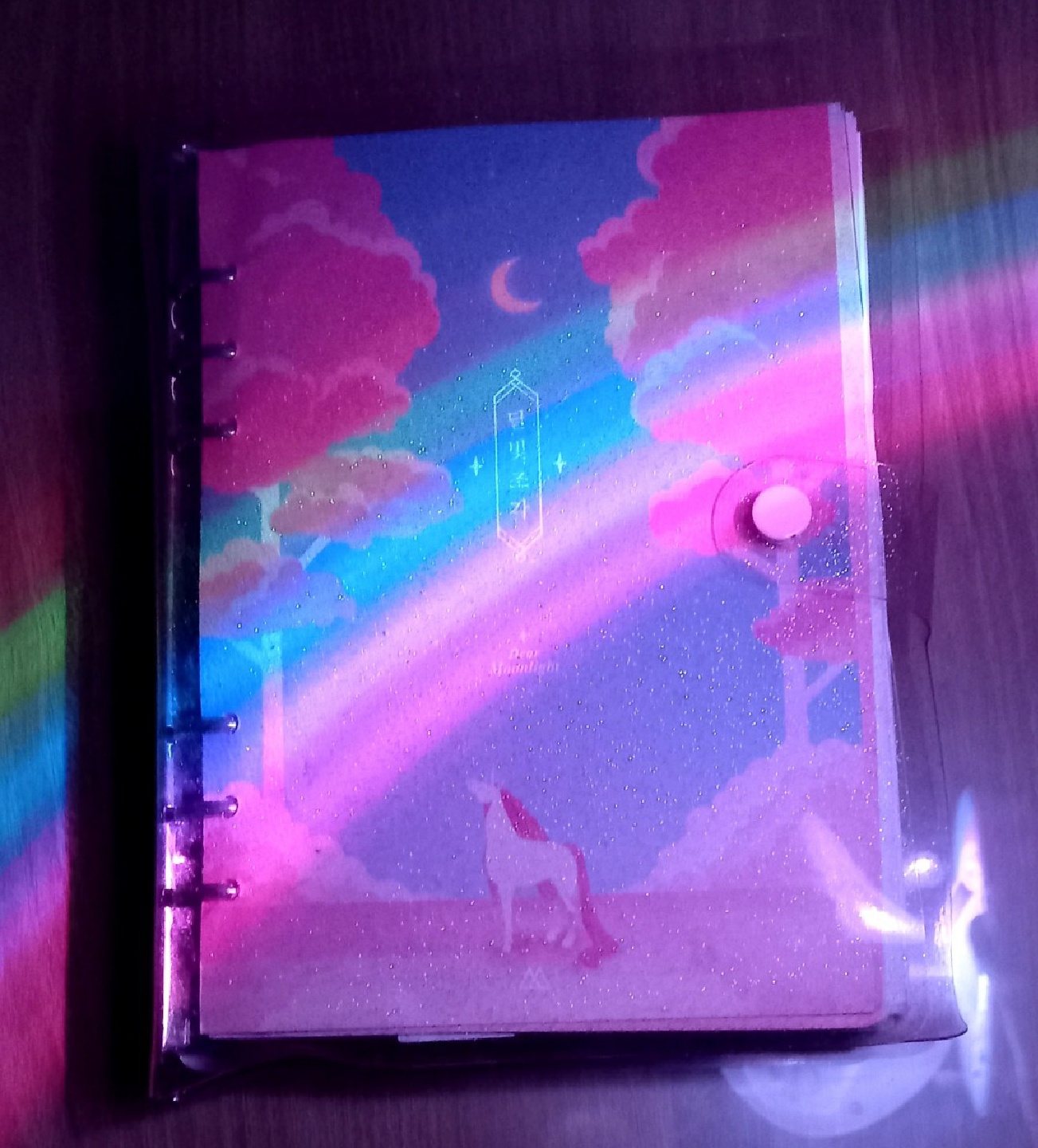 [A6]  트윙클 문라잇 6공 다이어리💕💜🦄